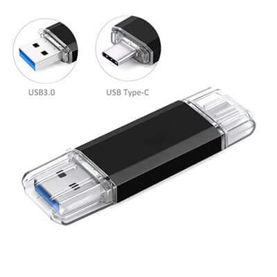 Dual Connectors Type-C USB Flash Drive Corporate Gifts Singapore
