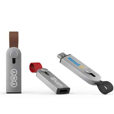 Aluminium USB Stick with Lanyard Corporate Gifts Singapore
