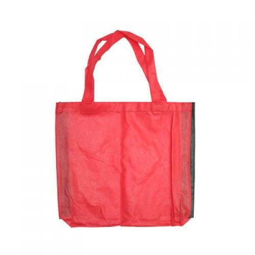 Non-Woven Bag (36x30x6) in vibrant red color, perfect for corporate gifts and everyday use.