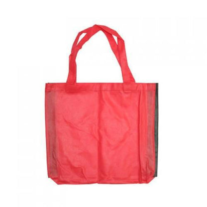 Non-Woven Bag (36x30x6) in vibrant red color, perfect for corporate gifts and everyday use.