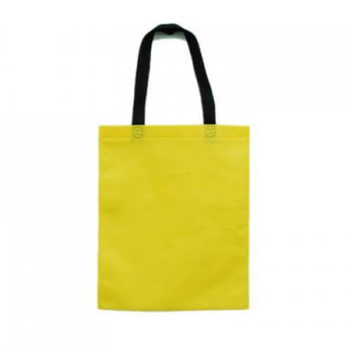 Non-Woven Bag with sturdy handle in yellow, perfect for eco-friendly corporate gifts.