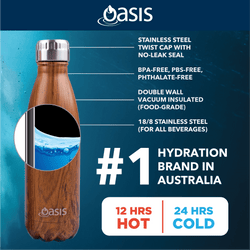 Oasis Stainless Steel Insulated Water Bottle 1.5L Corporate Gifts Singapore