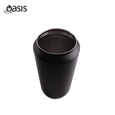 Oasis Stainless Steel Insulated Jug with Carry Handle 3.8L top view showcasing its sleek design.