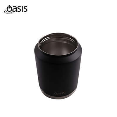 Oasis Stainless Steel Insulated Jug with Carry Handle 2.1L empty jug showcasing sleek design.