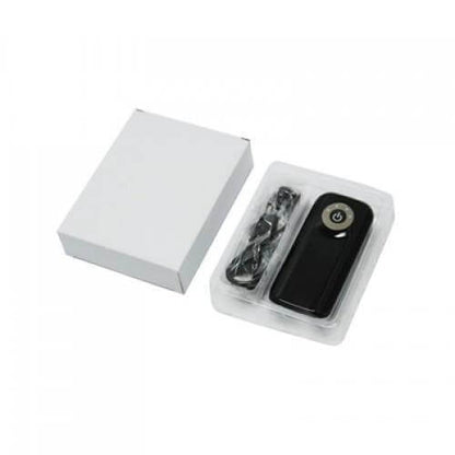 Ontolax Portable Charger With Torch Light in packaging with charging cable for versatile power solutions.