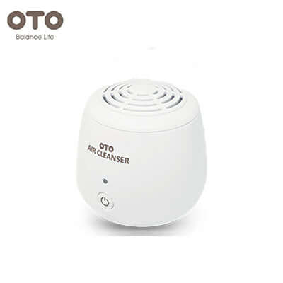 OTO Air Cleanser device for purifying air, ideal corporate gift, effective against odors and bacteria.