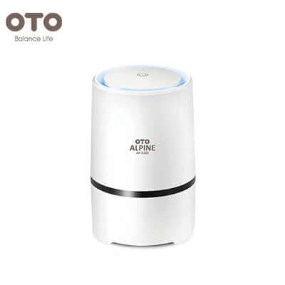 OTO Alpine Air Purifier, a sleek design for cleaner air in your home or office, perfect as a corporate gift.