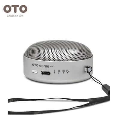 OTO Genie GN-500 portable disinfection device with USB-C input, designed for fresh air and odor elimination.