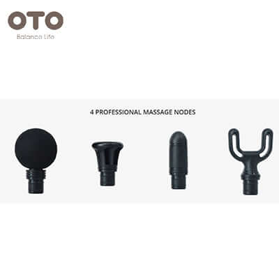 OTO Muscle Jet with 4 professional massage nodes for effective muscle recovery and relaxation.