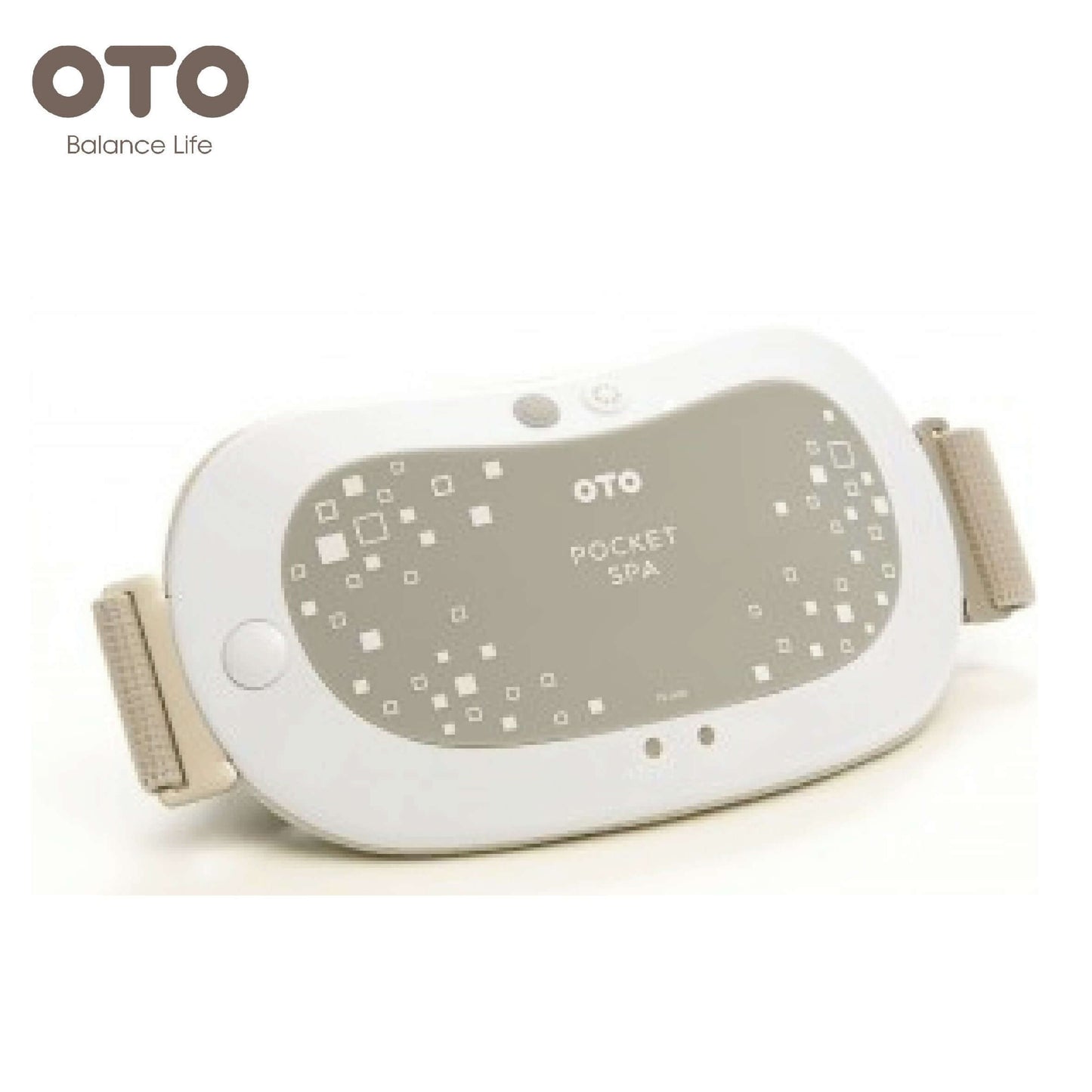 OTO Pocket Spa portable relaxation device with heating and vibrating features, ideal for corporate gift.