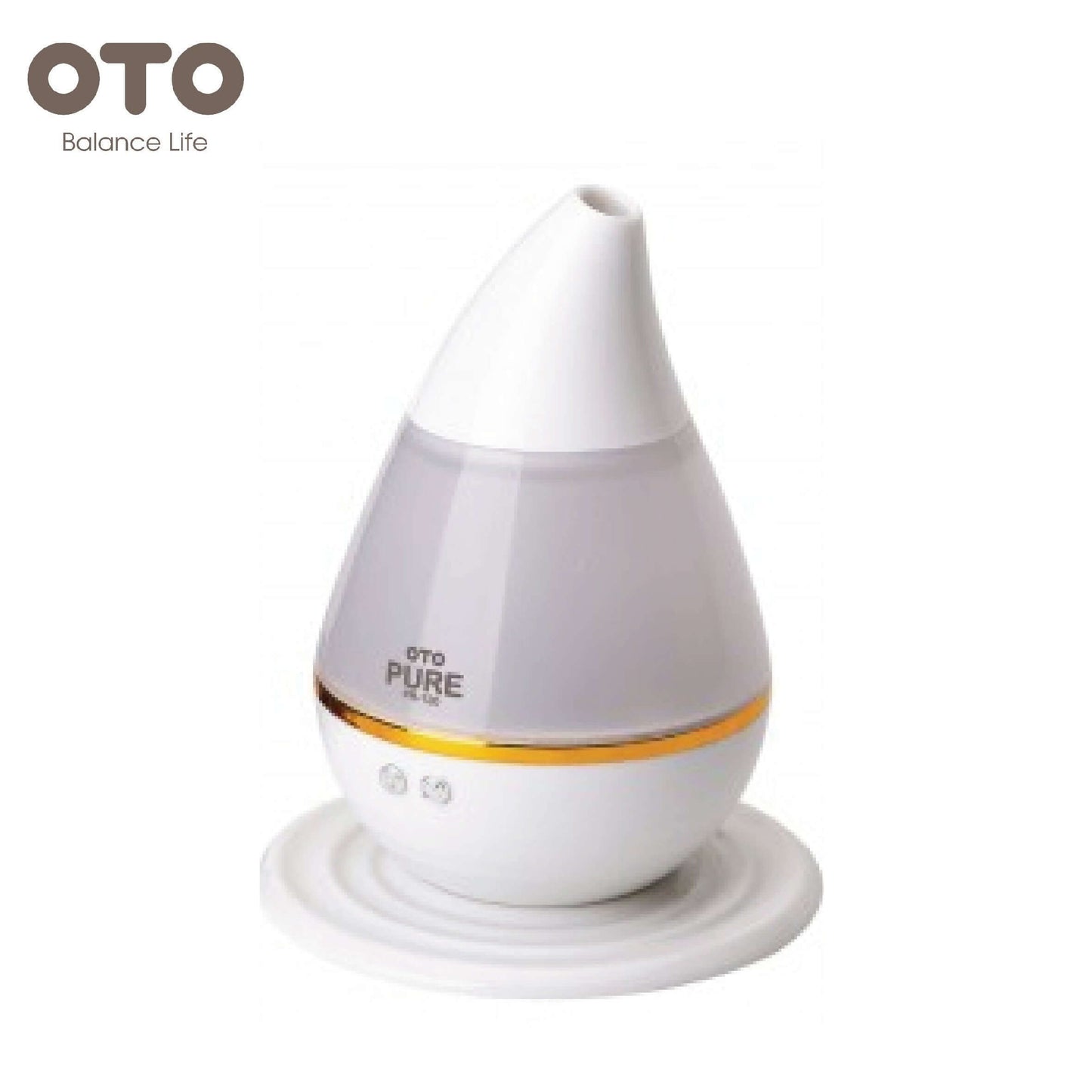 OTO Pure aromatherapy diffuser with ultrafine mist technology for relaxation and corporate gift options.