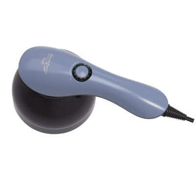 OTO Wonder Spin handheld massager with adjustable speed settings for muscle relief.