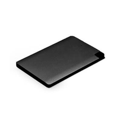 Powerbank | 4000 mAh in sleek black design, perfect for portable charging on-the-go.
