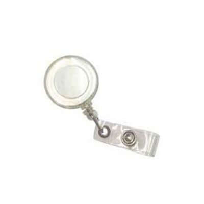Pull Reel | Opaque Clear White Round Corporate Gifts Singapore