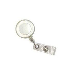 Pull Reel | Opaque Clear White Round Corporate Gifts Singapore