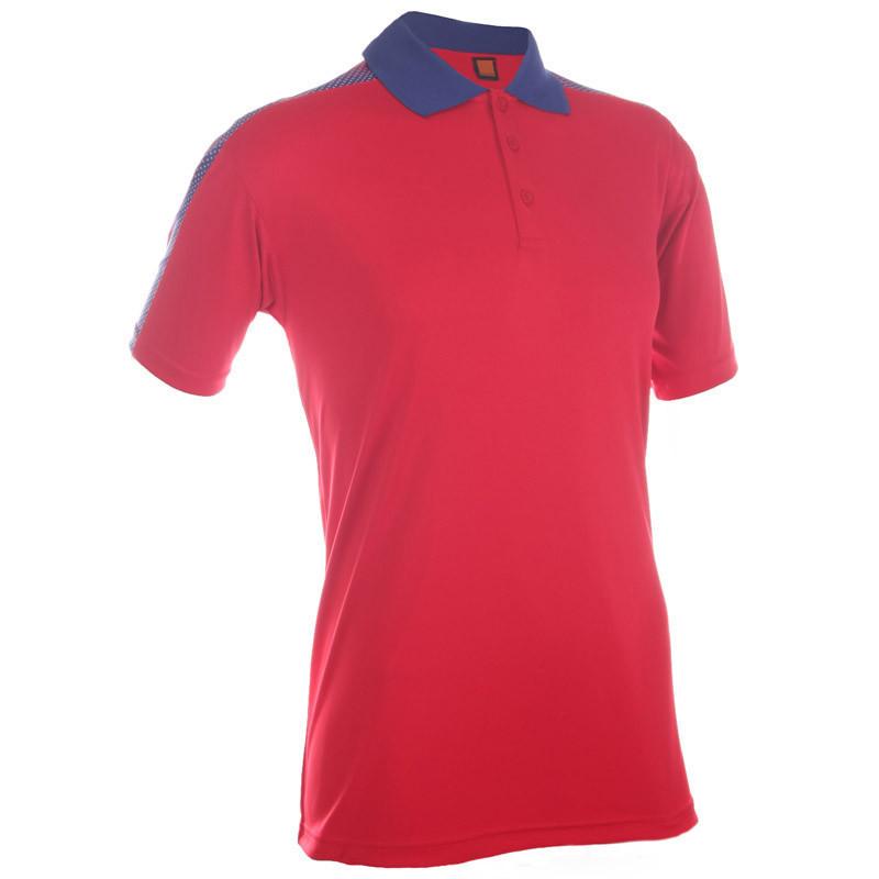 Quick Dry Polo T-shirt with Contrasting Sleeve Corporate Gifts Singapore