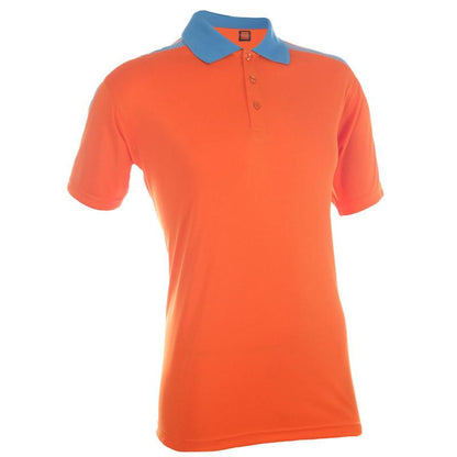 Quick Dry Polo T-shirt with Contrasting Sleeve Corporate Gifts Singapore
