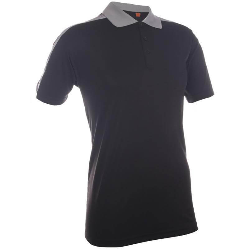 Quick Dry Polo T-shirt with Contrasting Sleeve Corporate Gifts Singapore