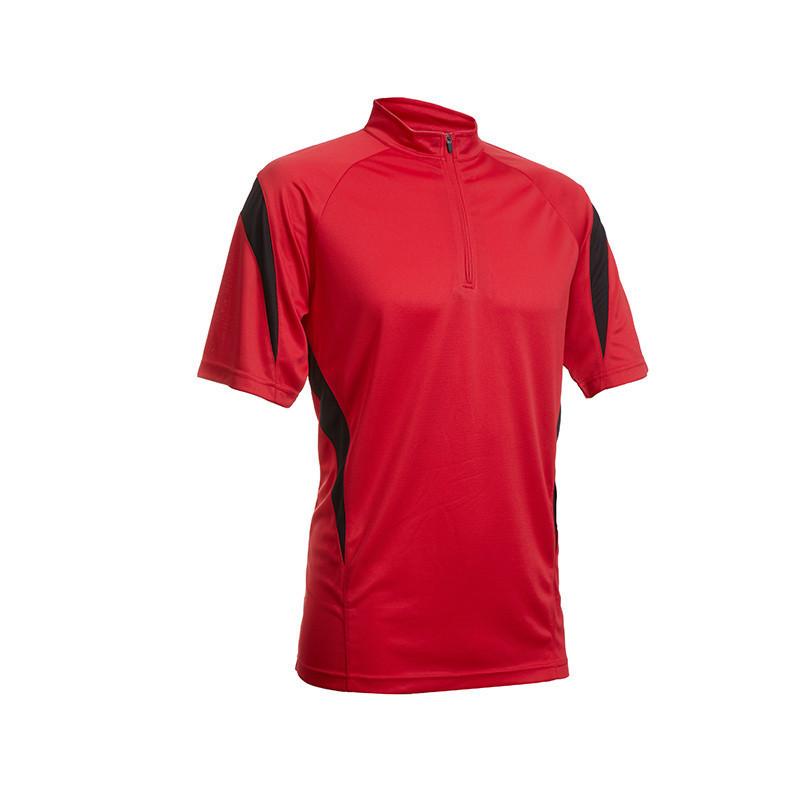 Quick Dry Mandarin Collar T-shirt with Stripes Corporate Gifts Singapore