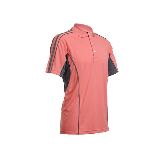 Quick Dry Unisex Polo T-shirt with shoulder stripes accents. Corporate Gifts Singapore