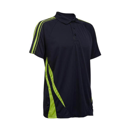 Quick Dry Unisex Polo T-shirt with Stripes accents Corporate Gifts Singapore