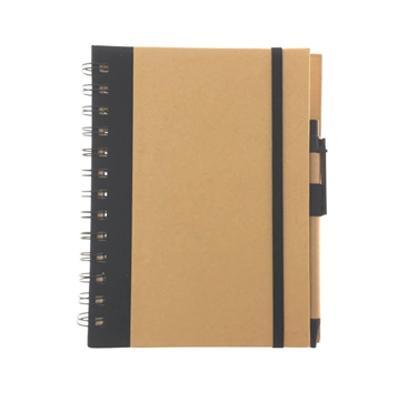 Recycled Notebook with Pen and Elastic Band Corporate Gifts Singapore