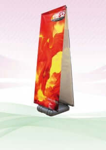 Outdoor / Indoor water filled base Double-sided Banner Corporate Gifts Singapore