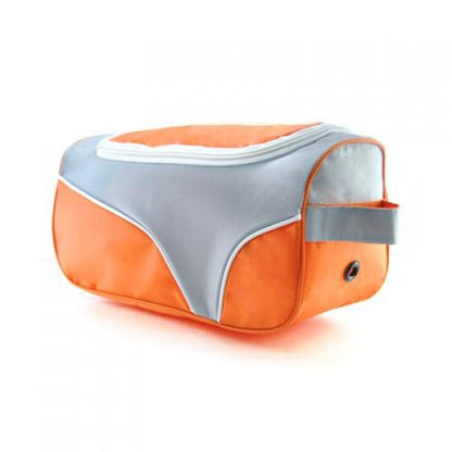 Scandic Shoe Pouch in orange and grey, stylish and practical for active lifestyles, perfect as a corporate gift.
