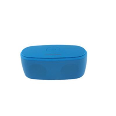 AbrandZ Speaker | Stereo in blue, portable design ideal for corporate gifts, high-quality sound for all audio needs.