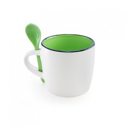 Victoria Ceramic Mug with Spoon Corporate Gifts Singapore