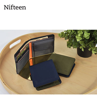 Nifteen London Billfold Taffeta Wallet With Coin Purse Corporate Gifts Singapore
