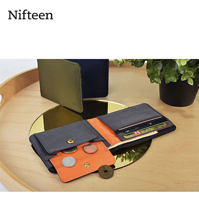 Nifteen London Billfold Taffeta Wallet With Coin Purse Corporate Gifts Singapore