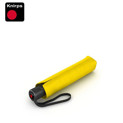 Knirps A.200 Medium Duomatic Umbrella in yellow, showcasing style and functionality for corporate gifts.